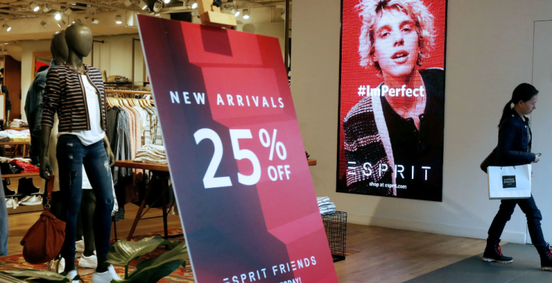 Hong Kong-listed fashion brand Esprit takes new hit from pandemic